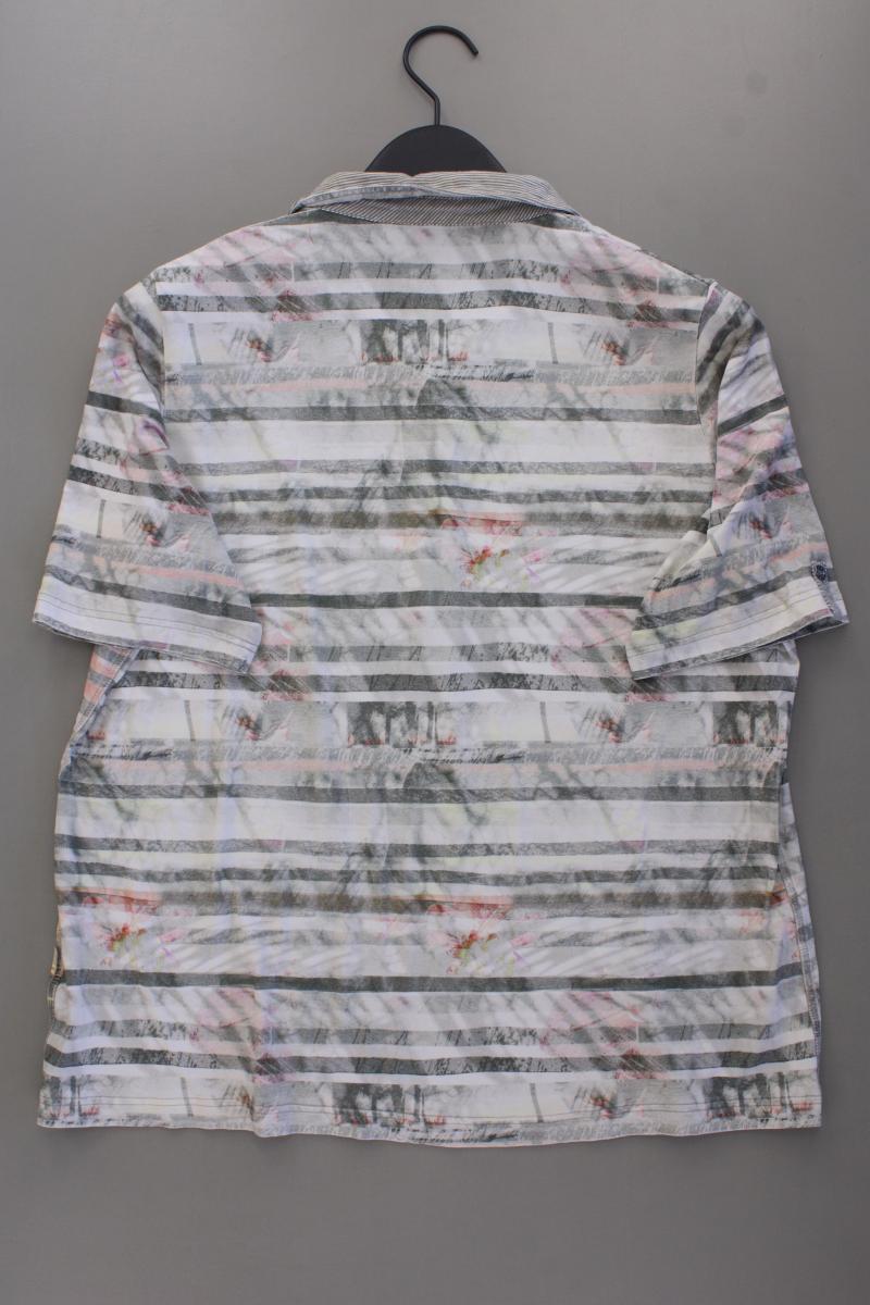 Rabe Poloshirt Gr. 46 neuwertig Kurzarm mehrfarbig aus Viskose