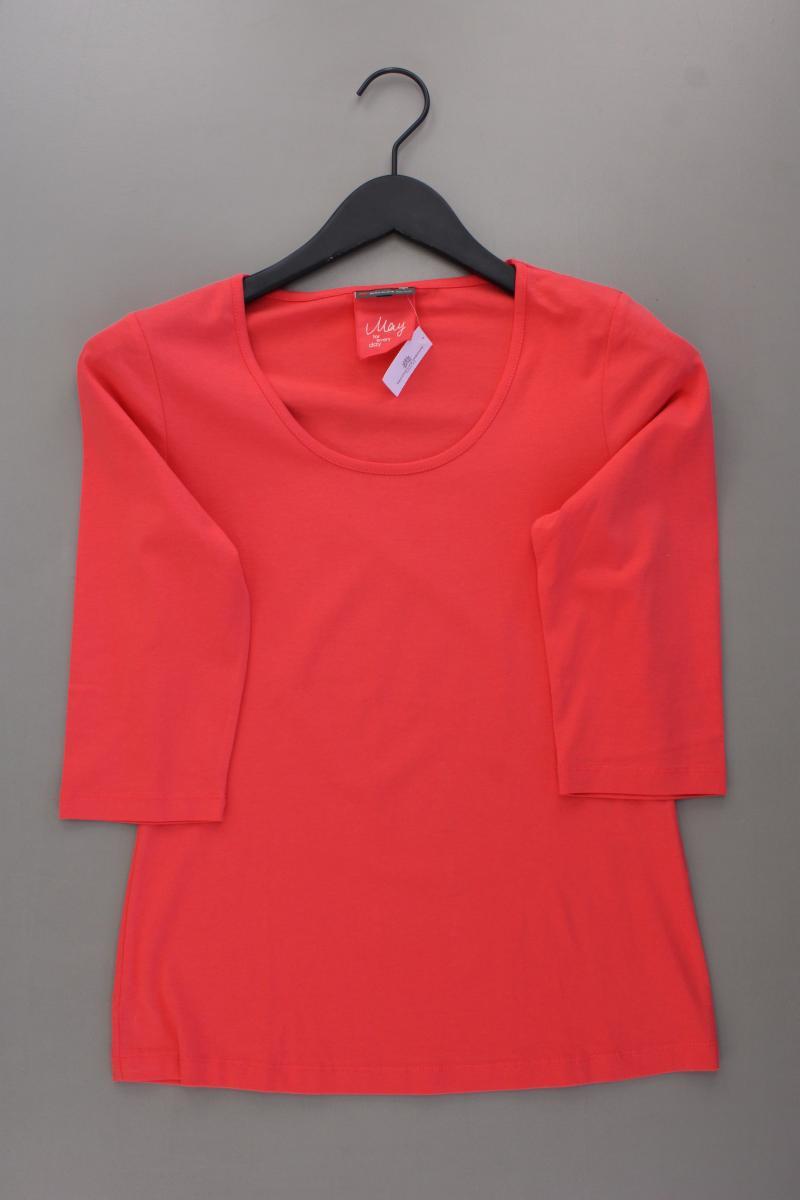 Street One Shirt Korallrot Gr. 38 neuwertig 3/4 Ärmel aus Baumwolle
