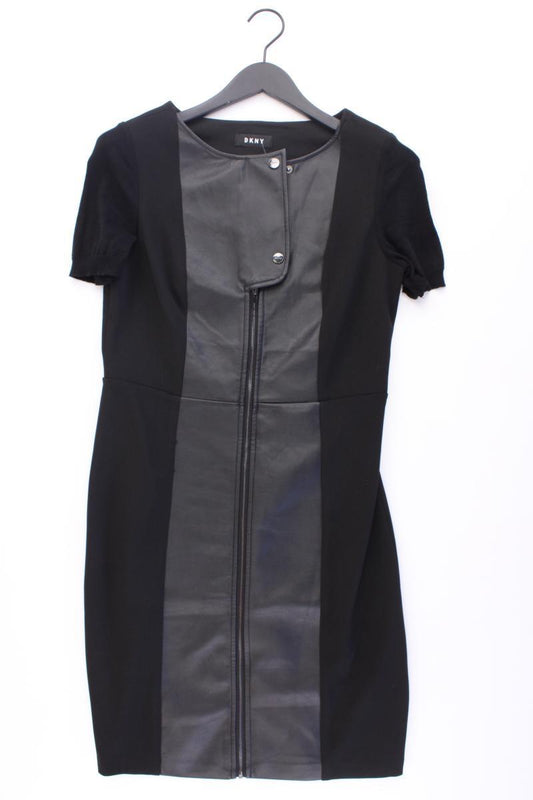 DKNY Etuikleid Gr. 38 Kurzarm schwarz aus Polyester