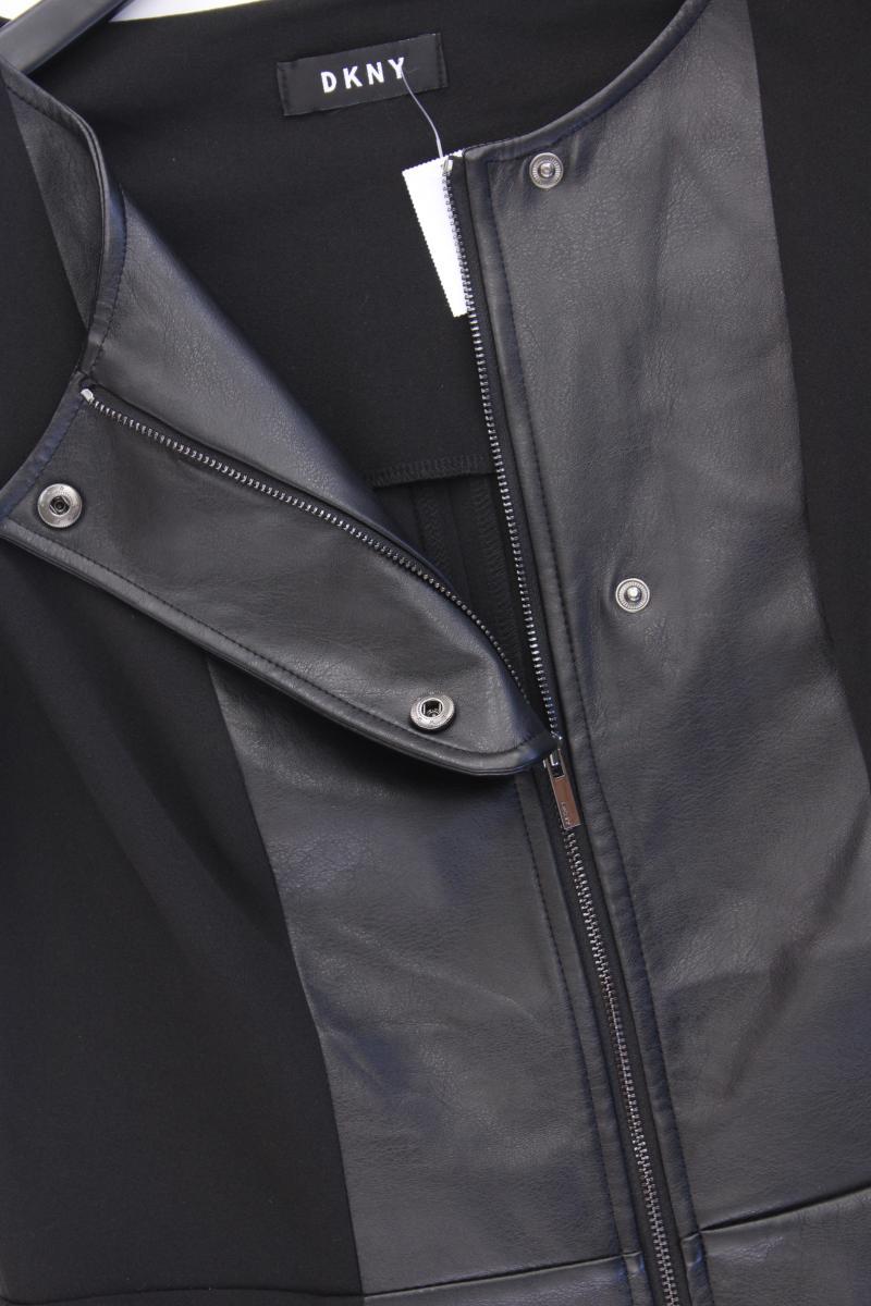 DKNY Etuikleid Gr. 38 Kurzarm schwarz aus Polyester