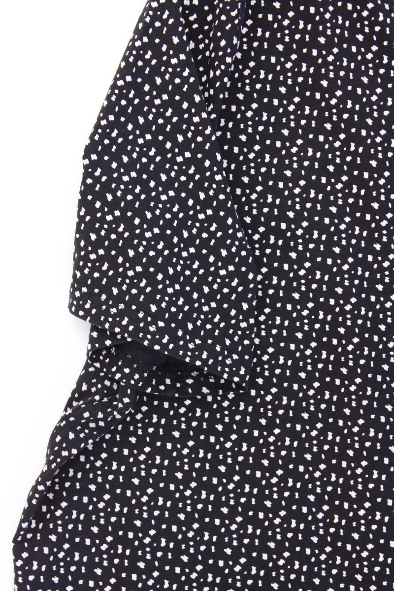 Ulla Popken Printshirt Gr. 58/60 Kurzarm schwarz aus Baumwolle