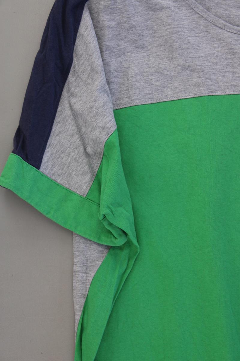 sheego T-Shirt Gr. 44/46 Kurzarm grün aus Baumwolle