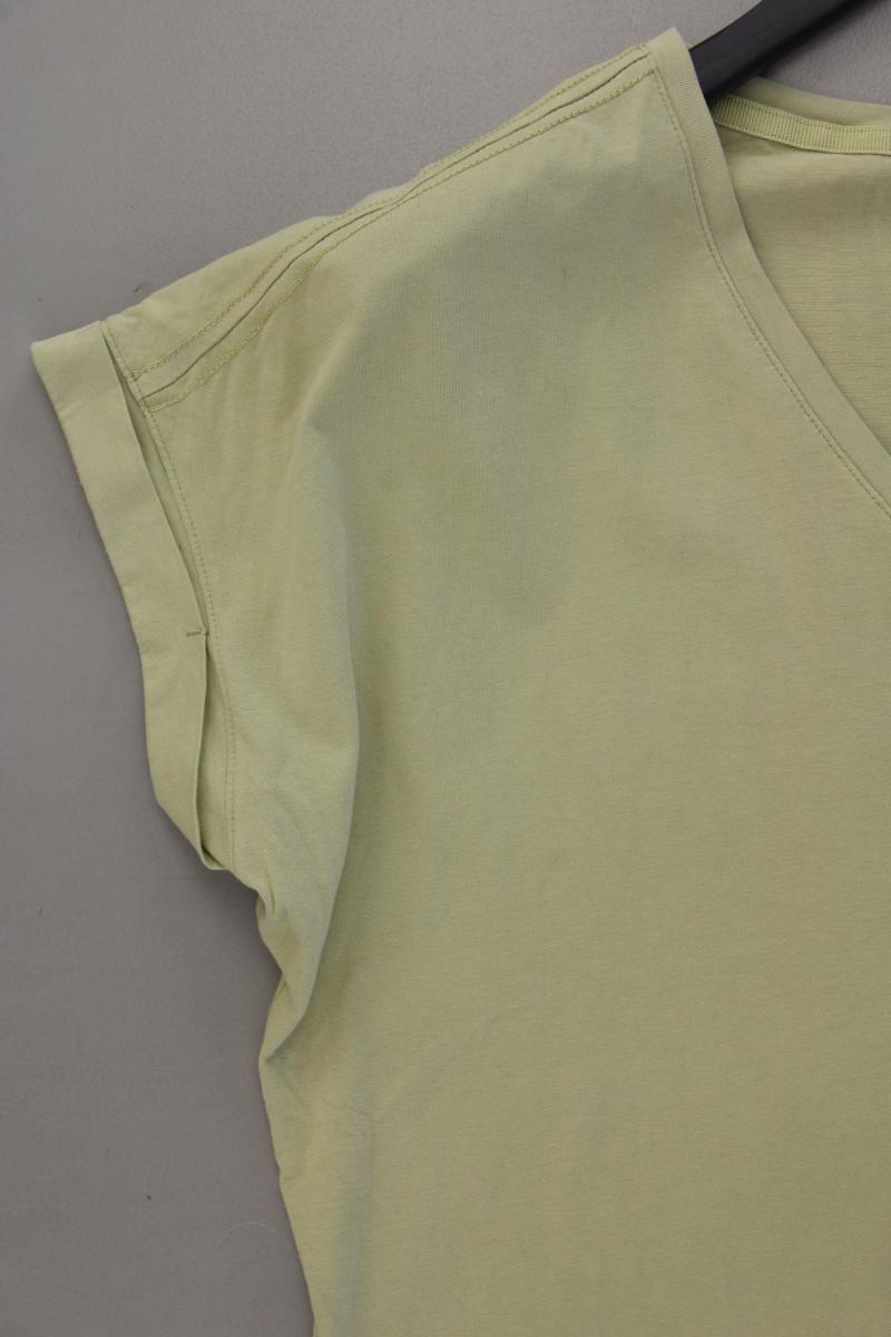 Esprit Shirt mit V-Ausschnitt Gr. XL Kurzarm grün