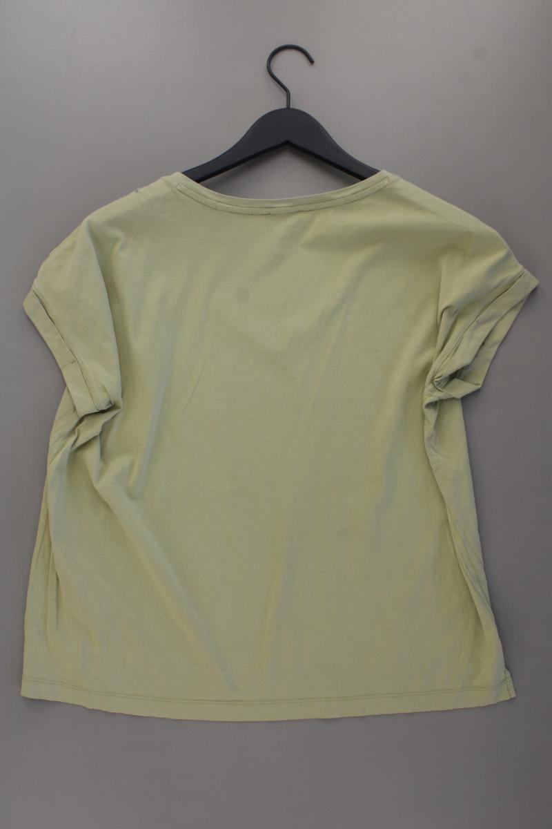 Esprit Shirt mit V-Ausschnitt Gr. XL Kurzarm grün