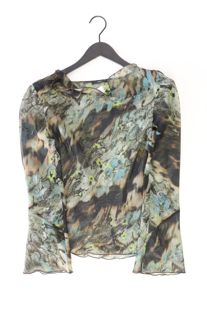 Zero Langarmbluse Gr. 36 grün aus Polyester