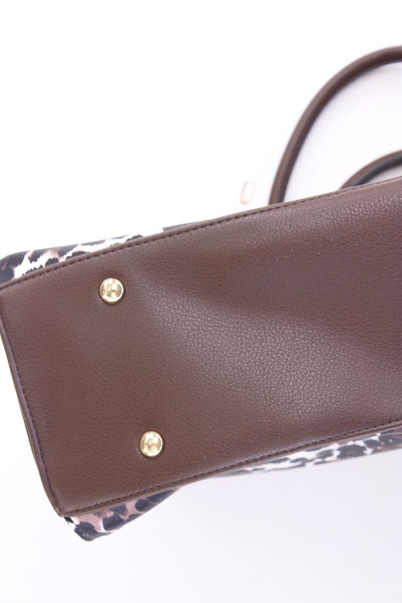 Pfeffinger Henkeltasche mit Tierdruck neuwertig braun
