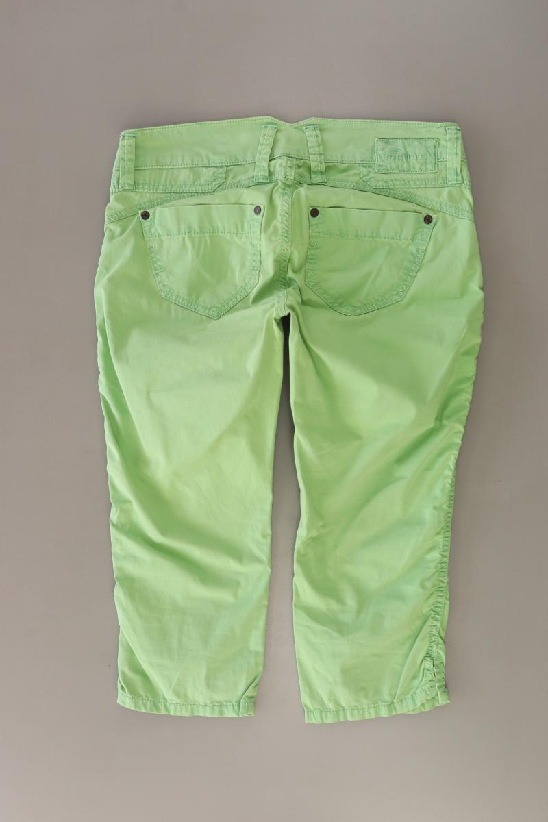 Gang 3/4 Hose Gr. W29 grün aus Baumwolle