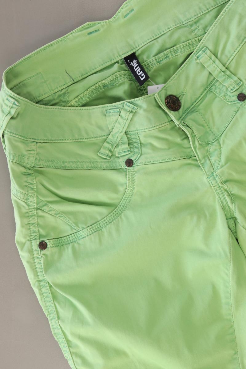 Gang 3/4 Hose Gr. W29 grün aus Baumwolle
