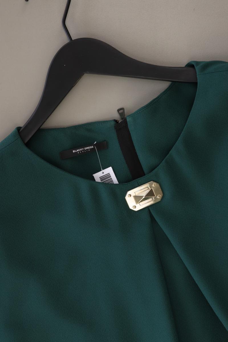 Blacky Dress Kurzarmkleid Gr. 40 grün aus Viskose