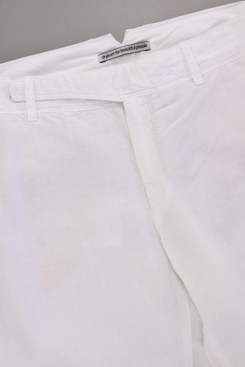 Drykorn Leinenhose Gr. W28/L34 weiß