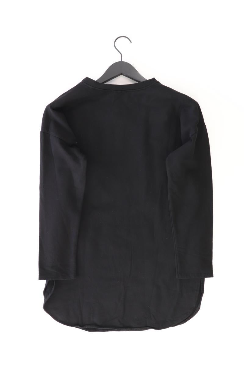 Zabaione Langarmpullover Gr. S schwarz aus Baumwolle