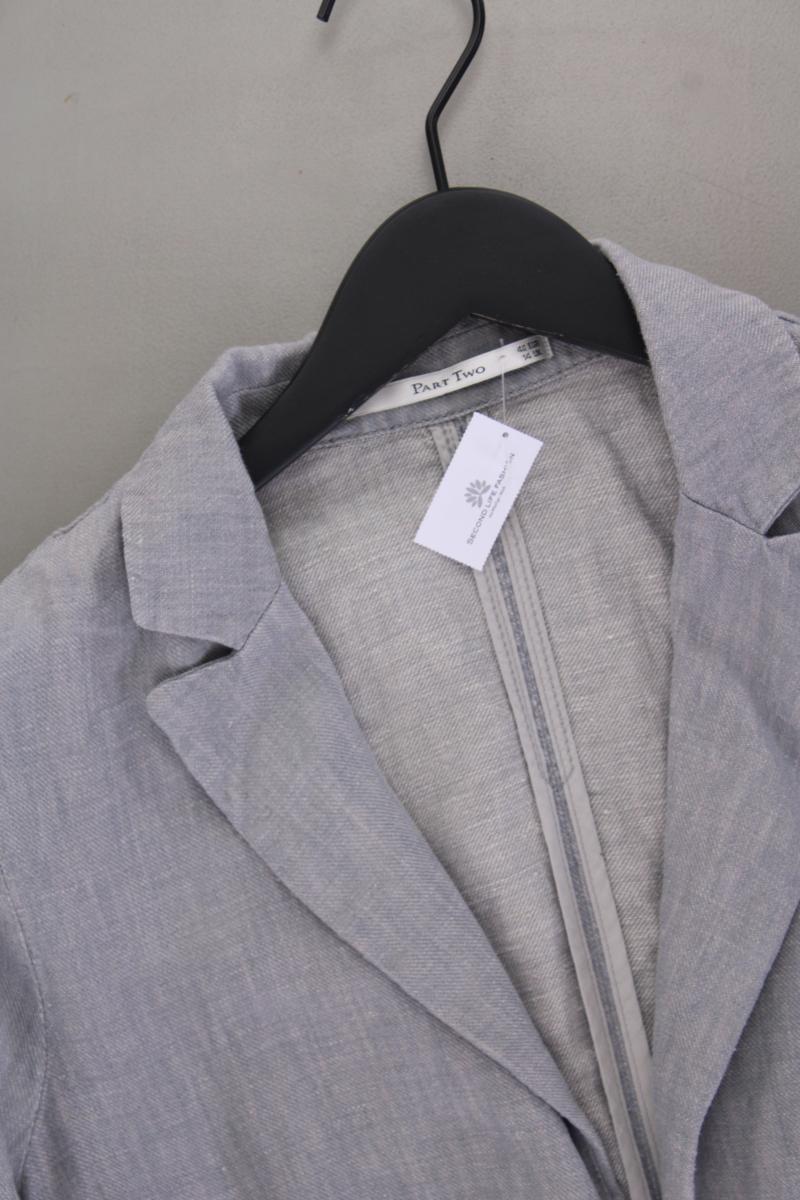 PART TWO Leinenblazer Gr. 40 grau