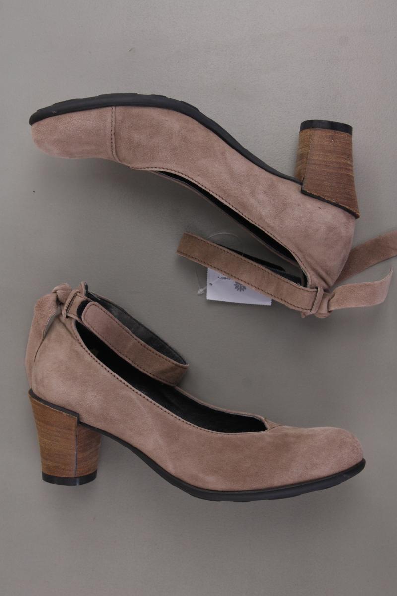 wolky Pumps Gr. 37,5 creme aus Leder