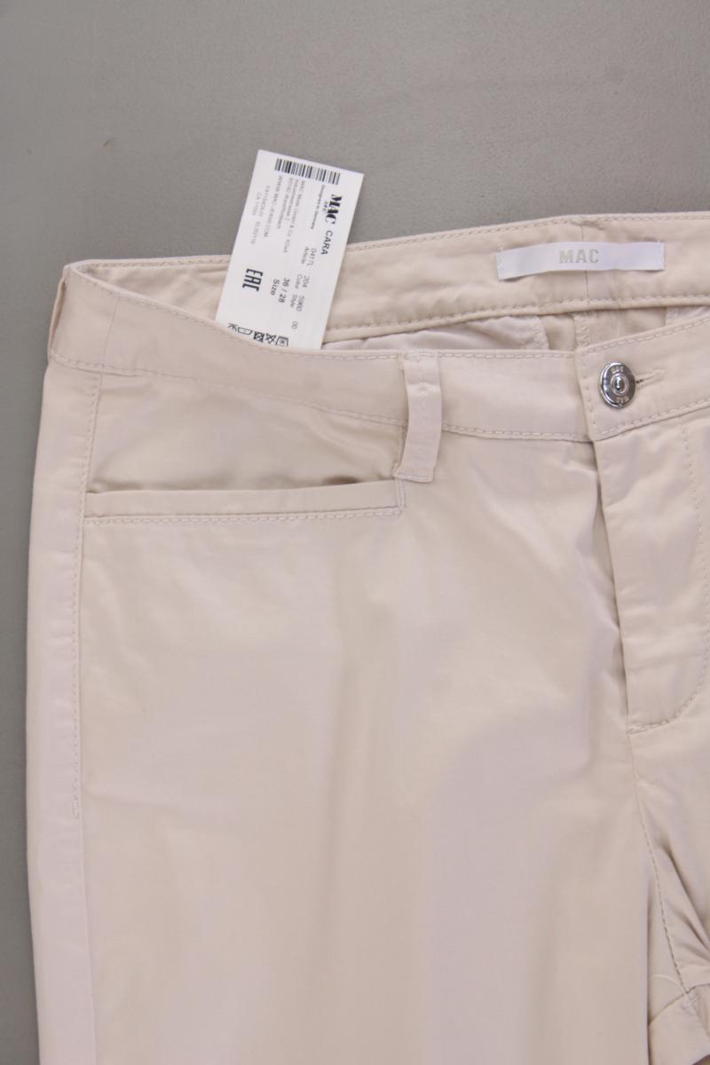 MAC 7/8 Hose Gr. 36/L28 Modell Cara creme aus Baumwolle