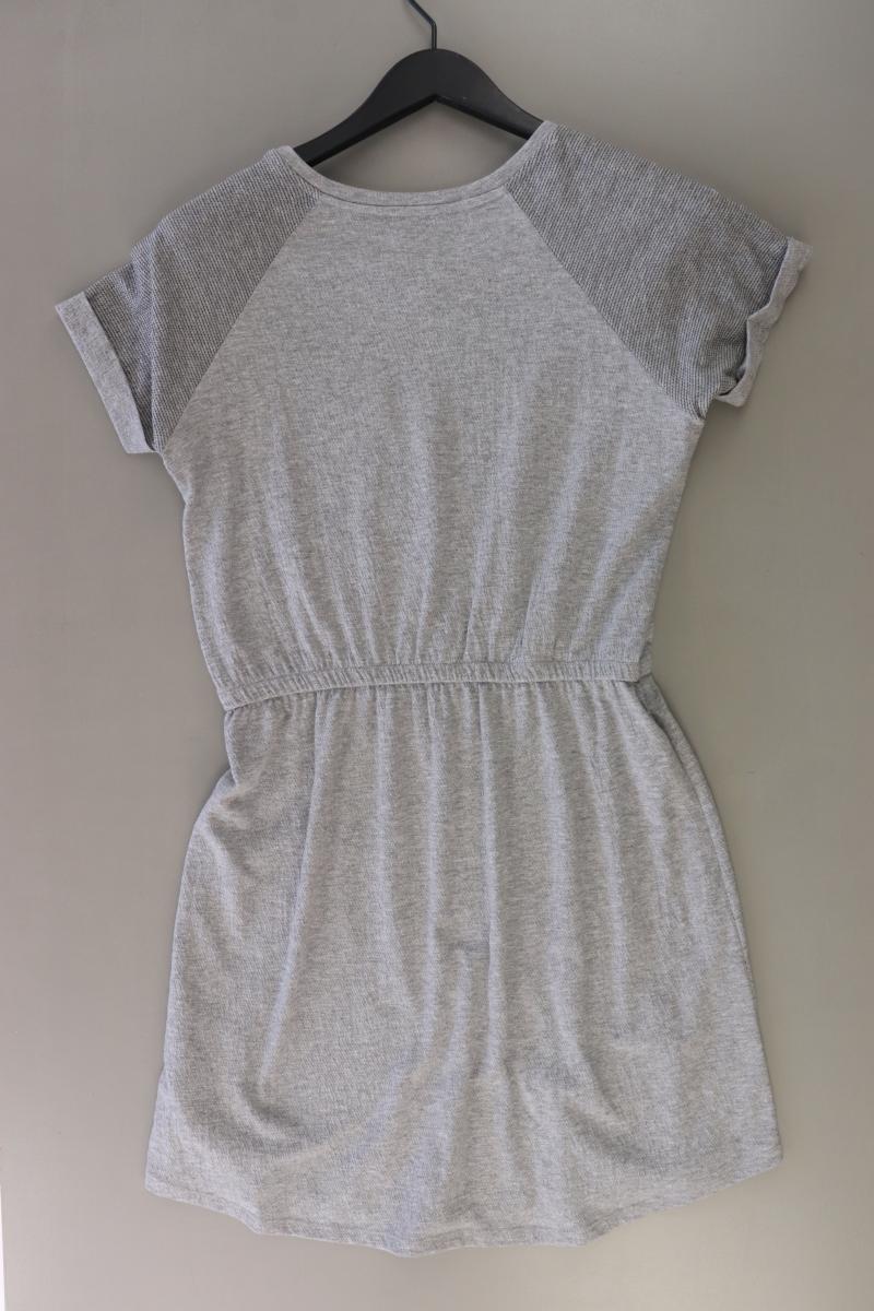 LTB Stretchkleid Gr. M Kurzarm grau aus Polyester