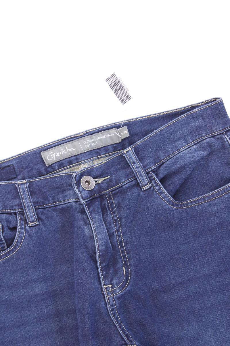 Geisha Skinny Jeans Gr. 36 blau aus Baumwolle
