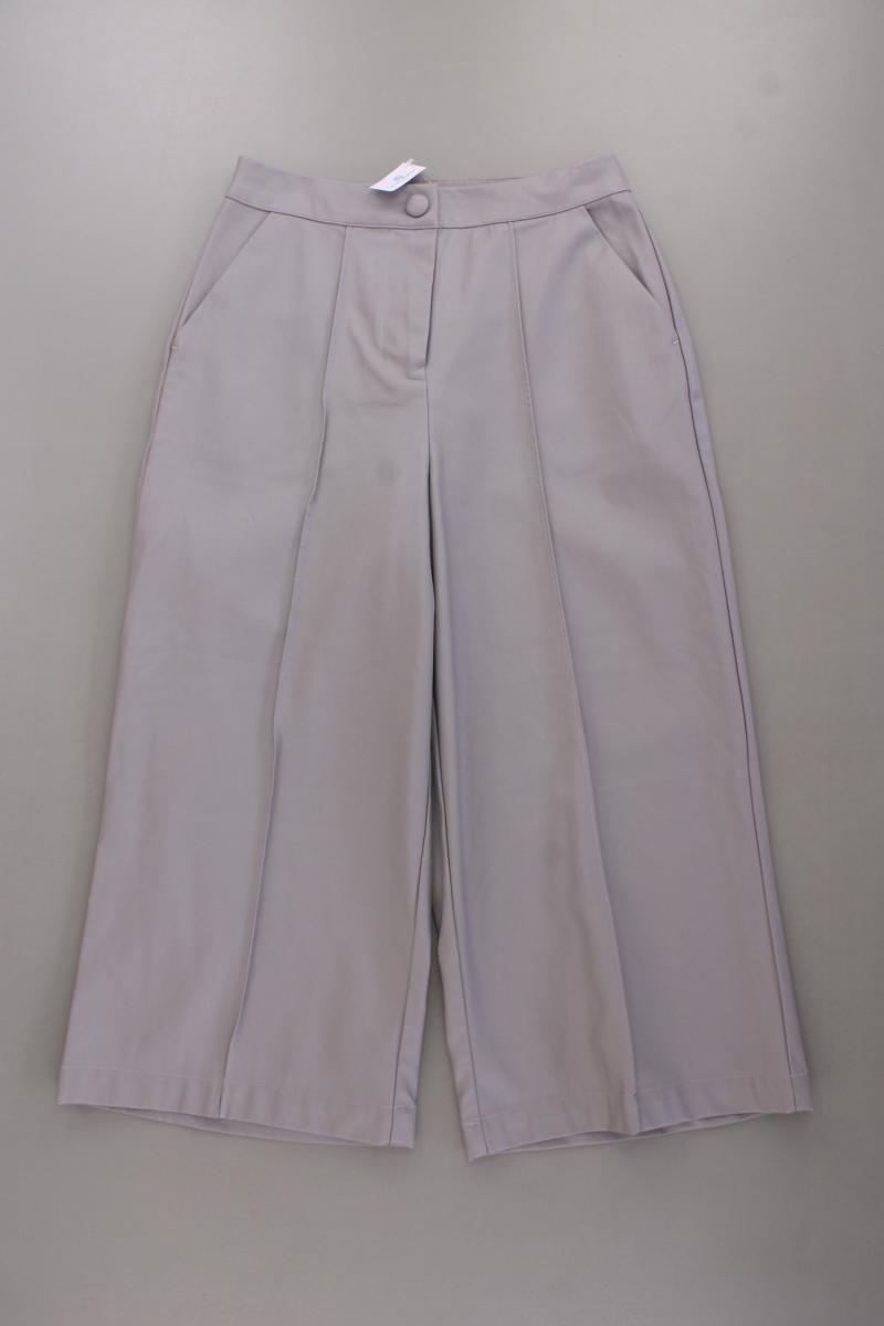 Summum Kunstleder Culotte Gr. 34 grau aus Polyester