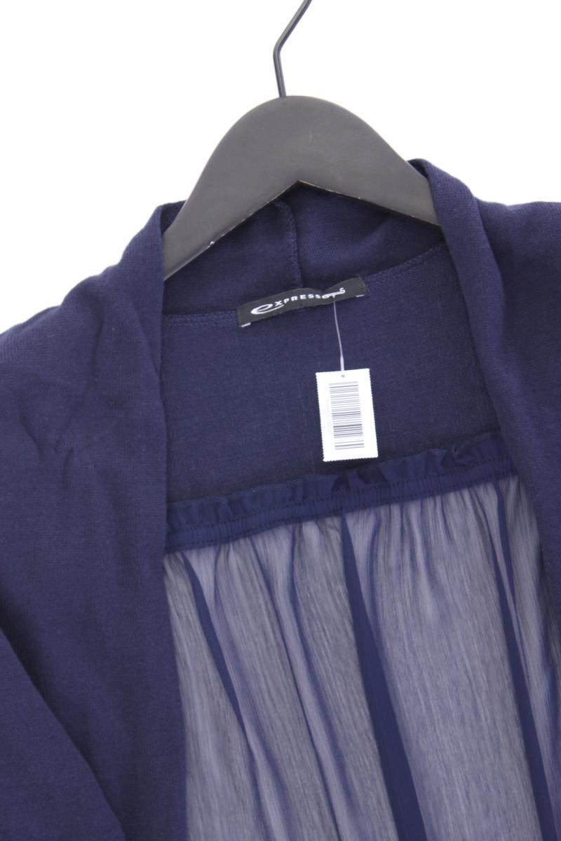 Expresso Bolero Gr. S 3/4 Ärmel blau aus Polyacryl