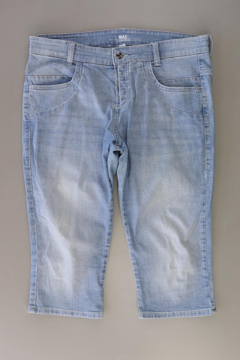 MAC 3/4 Jeans Gr. 40/L19 blau aus Baumwolle