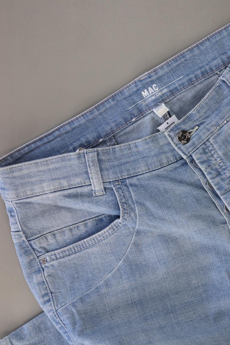 MAC 3/4 Jeans Gr. 40/L19 blau aus Baumwolle