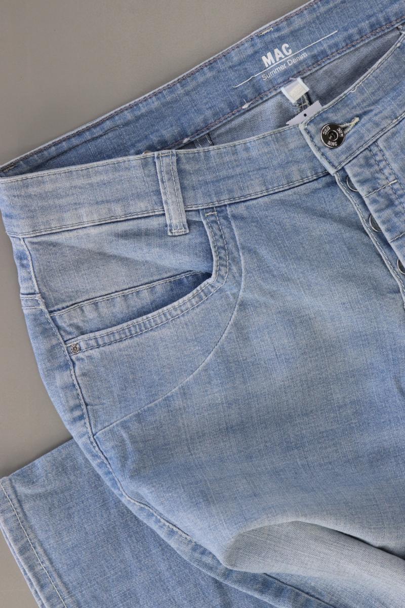 MAC 3/4 Jeans Gr. 40/L19 blau aus Baumwolle