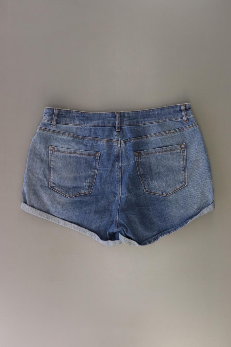 PECKOTT Jeansshorts Gr. L blau aus Baumwolle