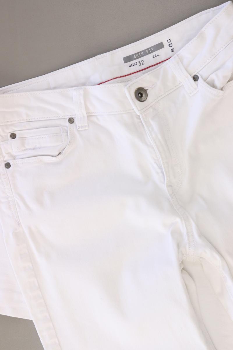 edc by Esprit Skinny Jeans Gr. 32 weiß aus Baumwolle