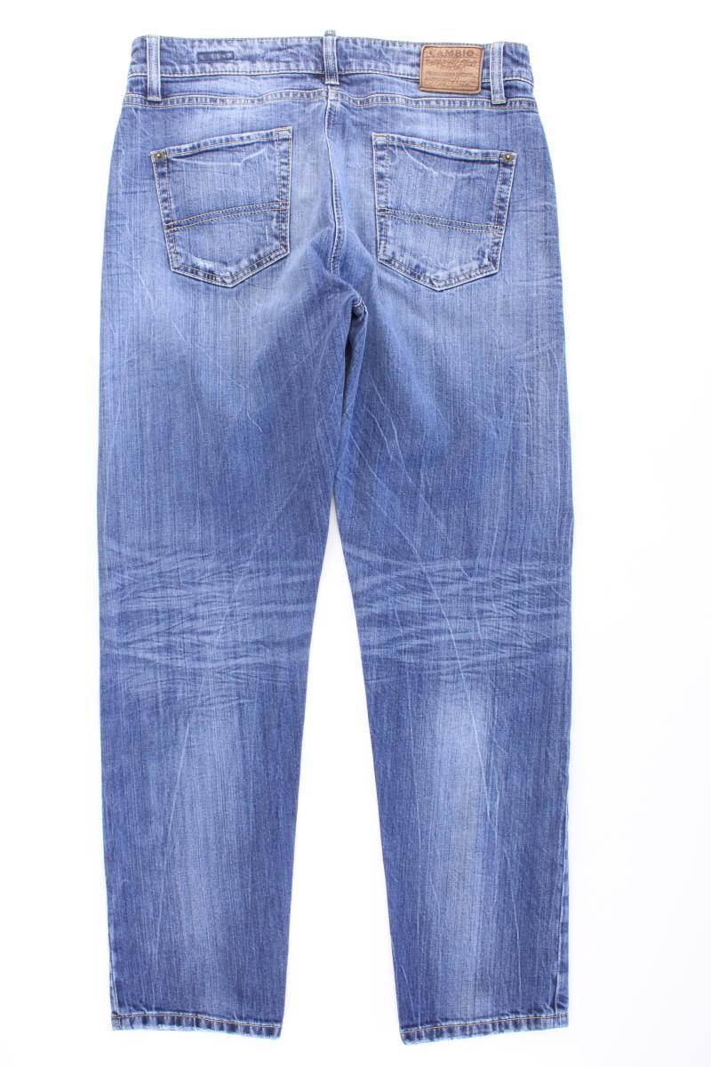 Cambio Skinny Jeans Gr. 38 Modell Pie blau aus Baumwolle