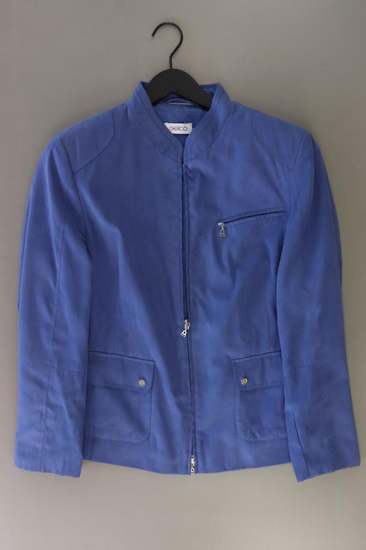 Gelco Regular Jacke Gr. 44 blau aus Polyester