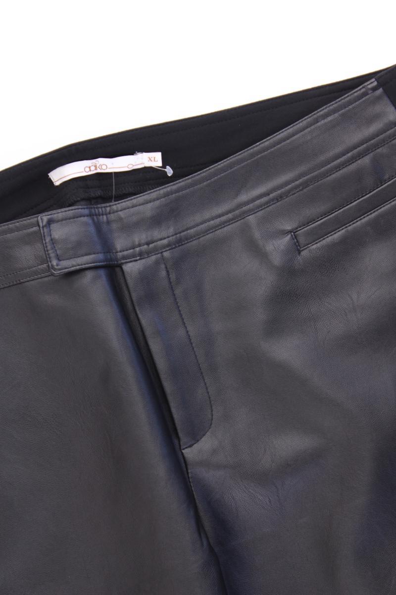 Aaiko Kunstlederhose Gr. XL schwarz aus Polyurethan