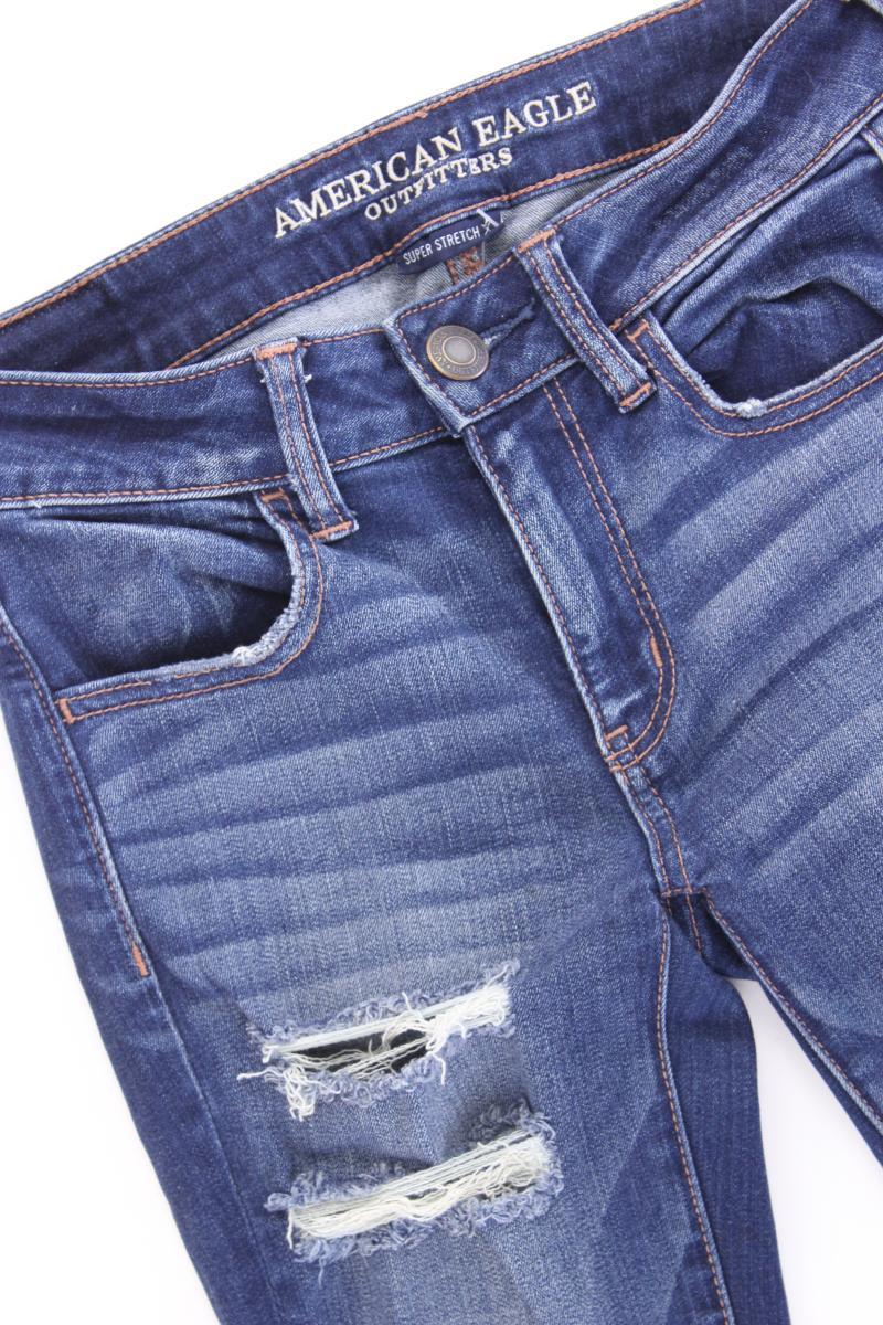 American Eagle Outfitters Skinny Jeans Gr. US 2 (XS) blau aus Baumwolle