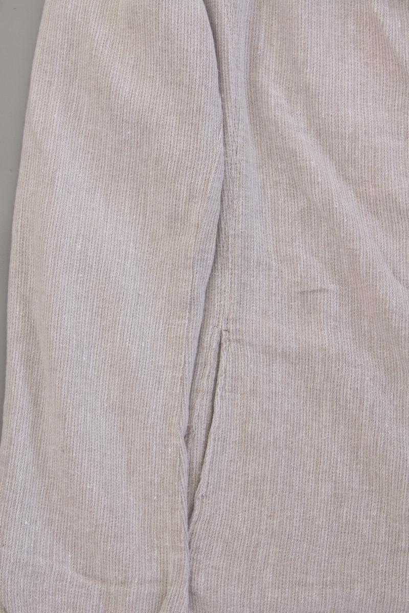 Transit Jacke mit Leinen Gr. 40 creme aus Baumwolle