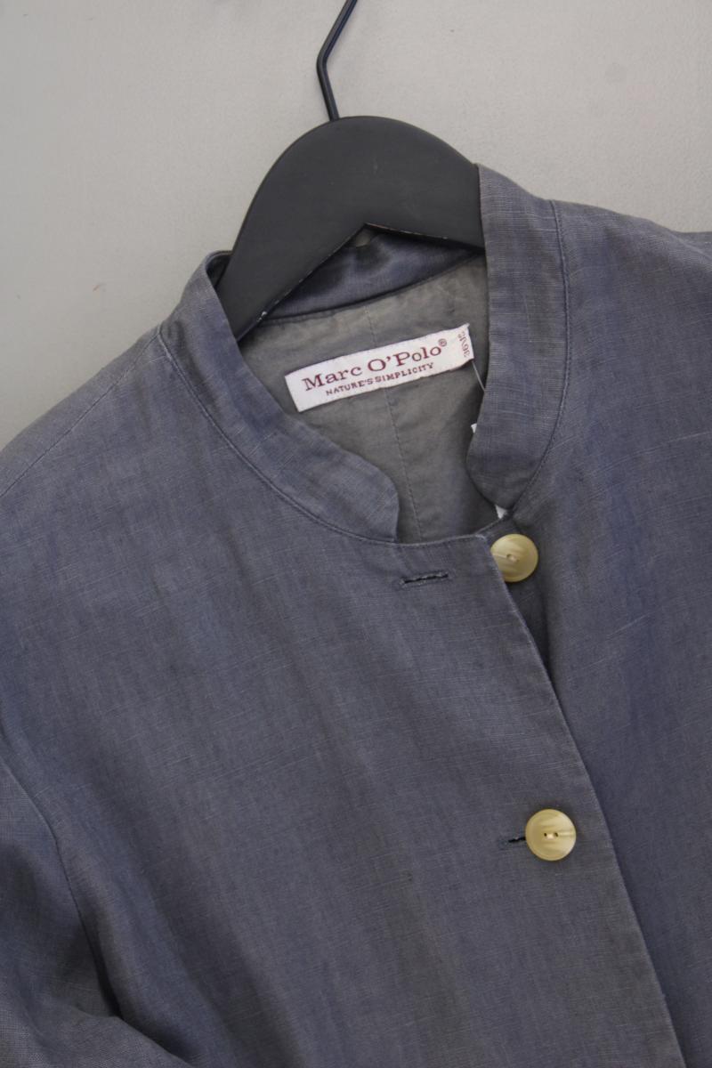 Marc O'Polo Vintage Leinenmantel Gr. 36 grau