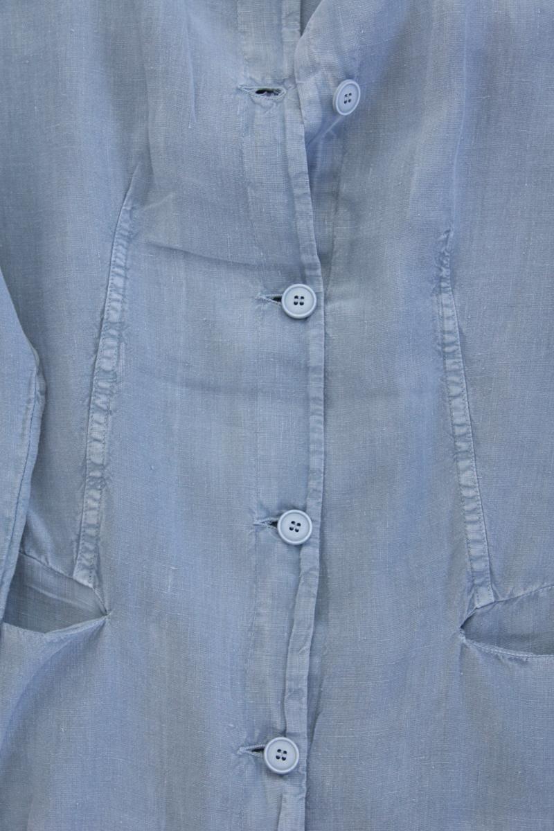 Tandem Classic Jacke Gr. 42 blau aus Leinen