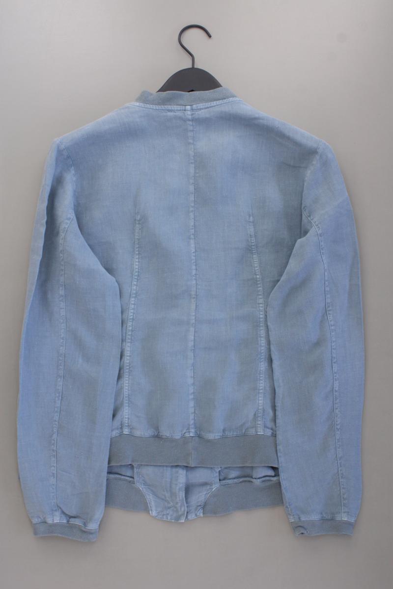 Tandem Classic Jacke Gr. 42 blau aus Leinen