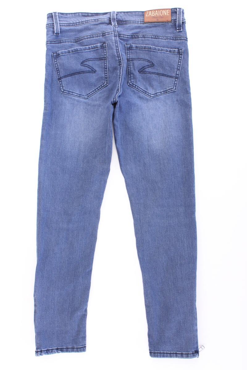 Zabaione Skinny Jeans Gr. 36 blau aus Baumwolle