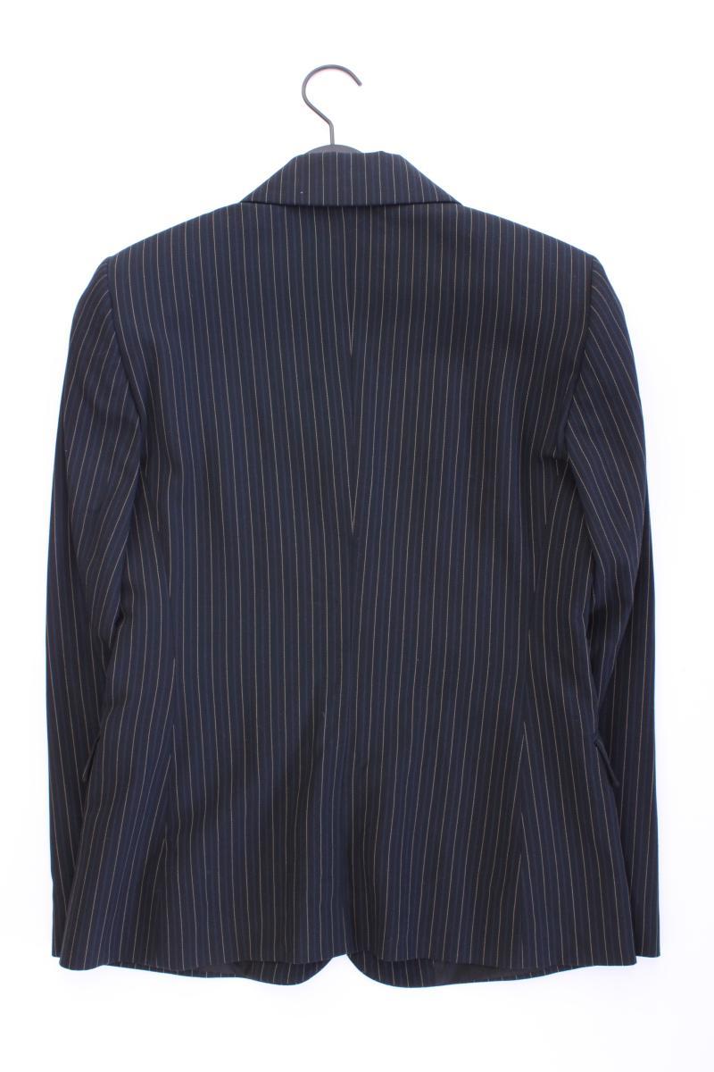 Sisley Longblazer Gr. IT 44 (M) gestreift Vintage grau aus Viskose