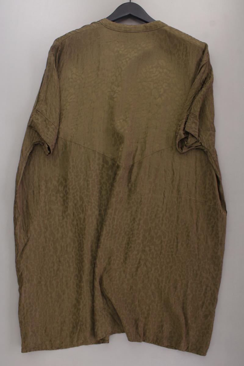 Selected Femme Kurzarmkleid Gr. 40 olivgrün aus Viskose