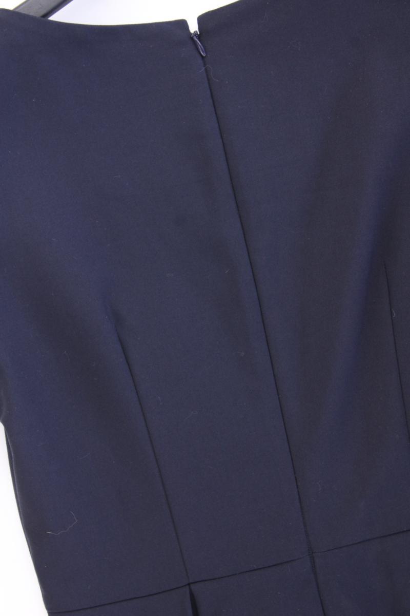 Esprit Etuikleid Gr. 38 neuwertig Kurzarm blau aus Baumwolle