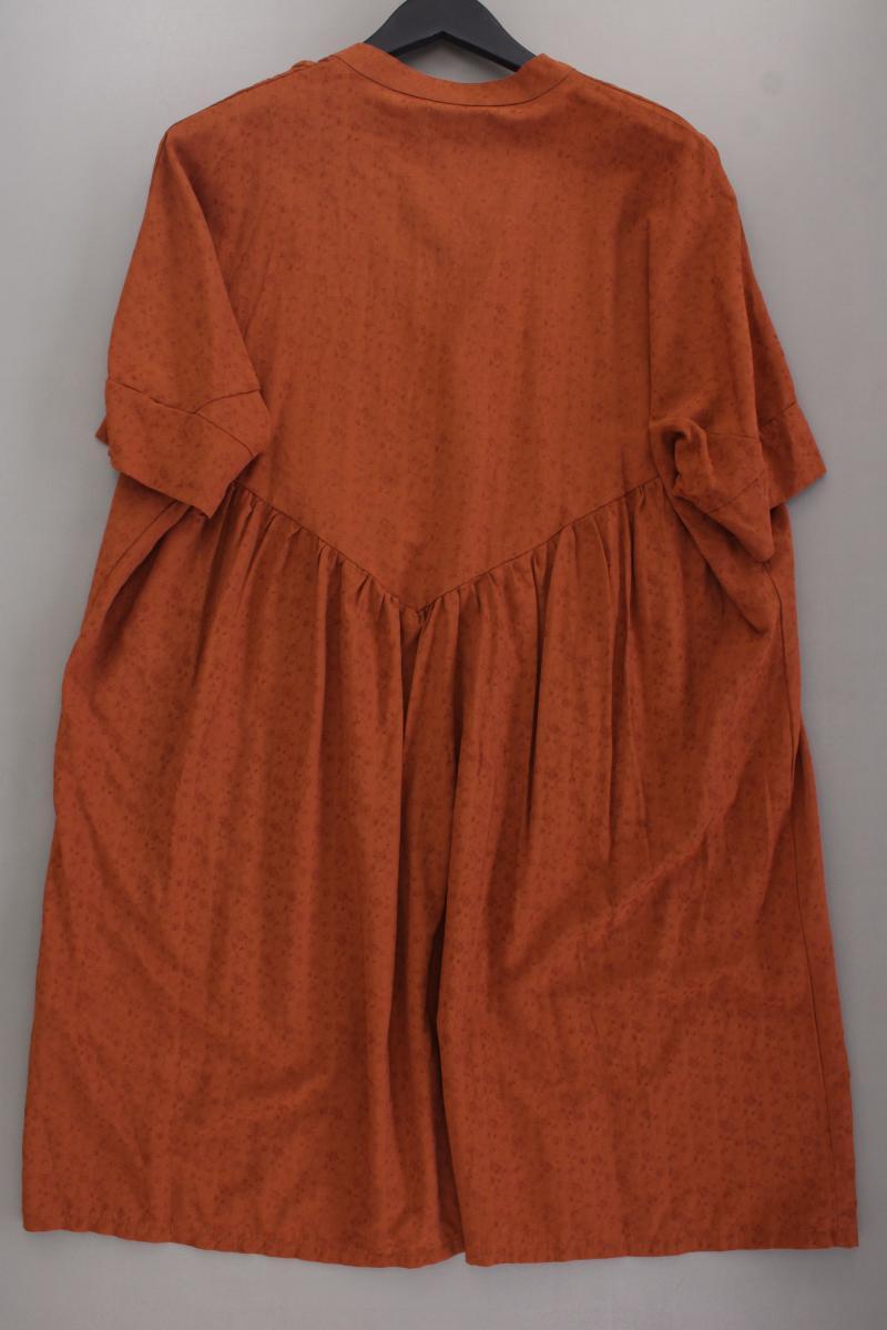 Selected Femme Kurzarmkleid Gr. 42 neuwertig orange aus Viskose
