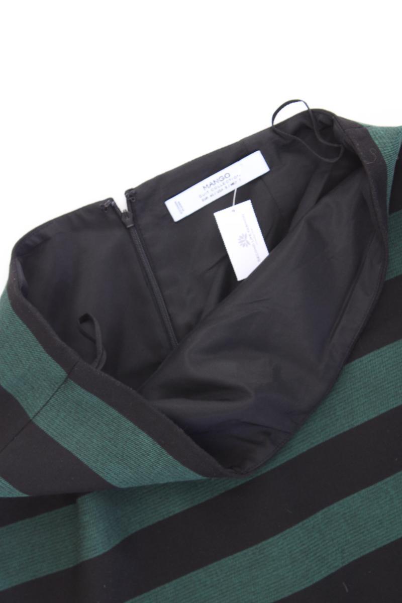 Mango Bleistiftrock Gr. 40 gestreift grün aus Polyester