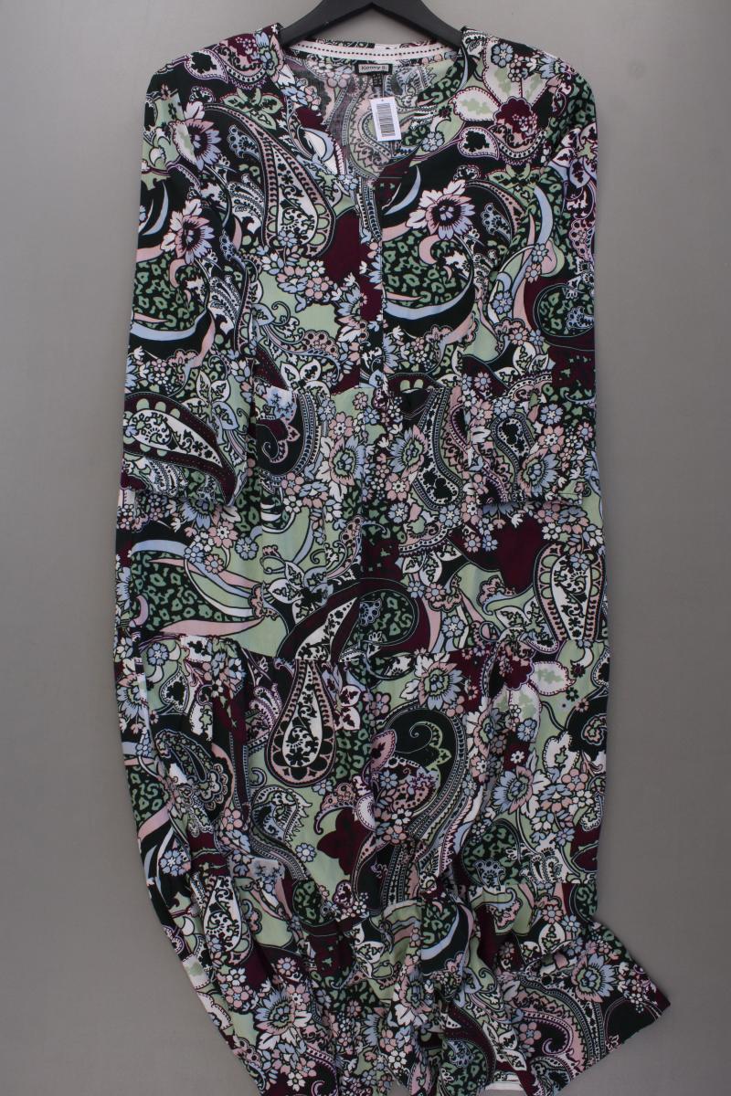 Kenny S. Langarmkleid Gr. 34 mit Paisleymuster mehrfarbig