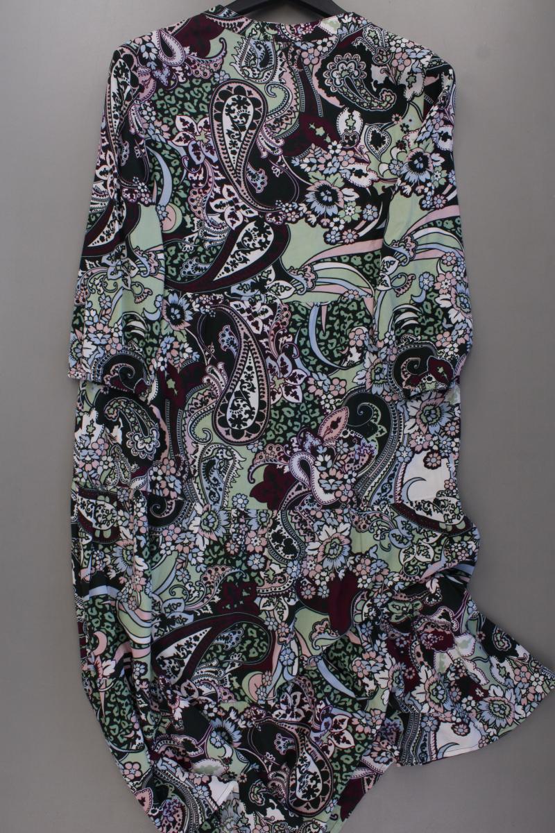 Kenny S. Langarmkleid Gr. 34 mit Paisleymuster mehrfarbig