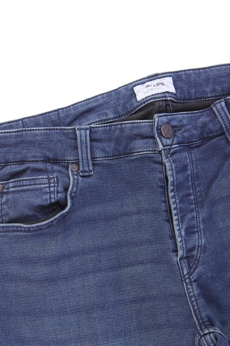 ONLY & SONS Straight Jeans für Herren Gr. W36/L34 blau aus Baumwolle