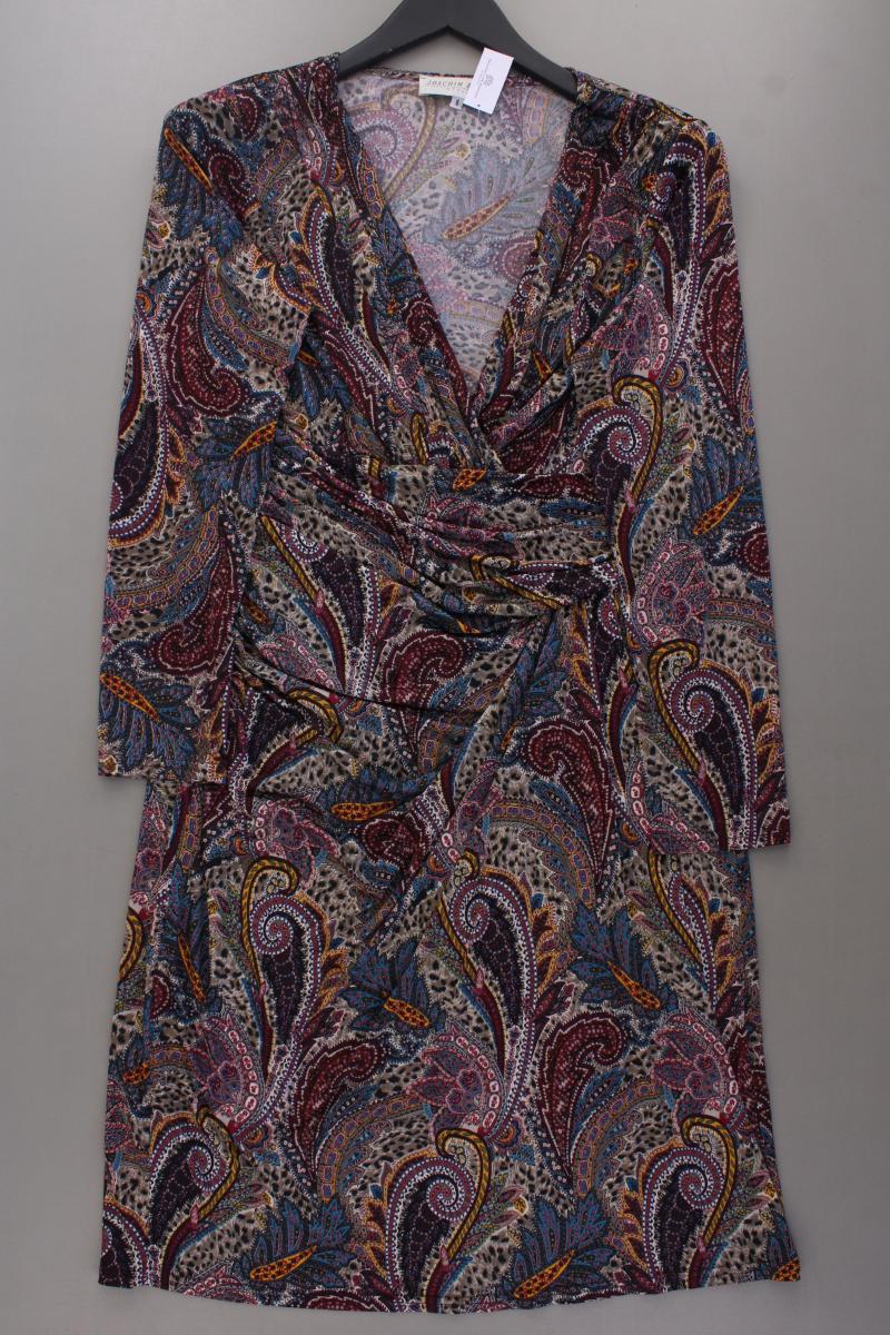 Joachim Bosse Langarmkleid Gr. 42 mit Paisleymuster mehrfarbig
