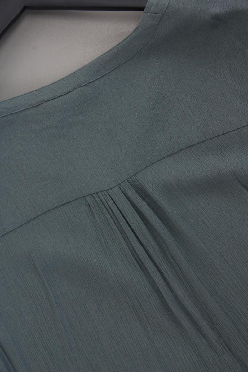 Kaffe Curve Longbluse Gr. 44 Langarm grün aus Viskose