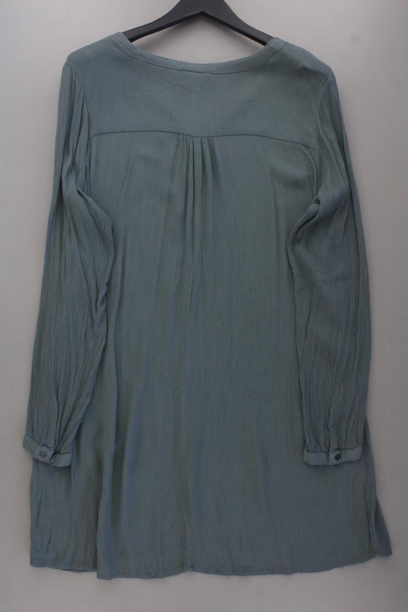 Kaffe Curve Longbluse Gr. 44 Langarm grün aus Viskose