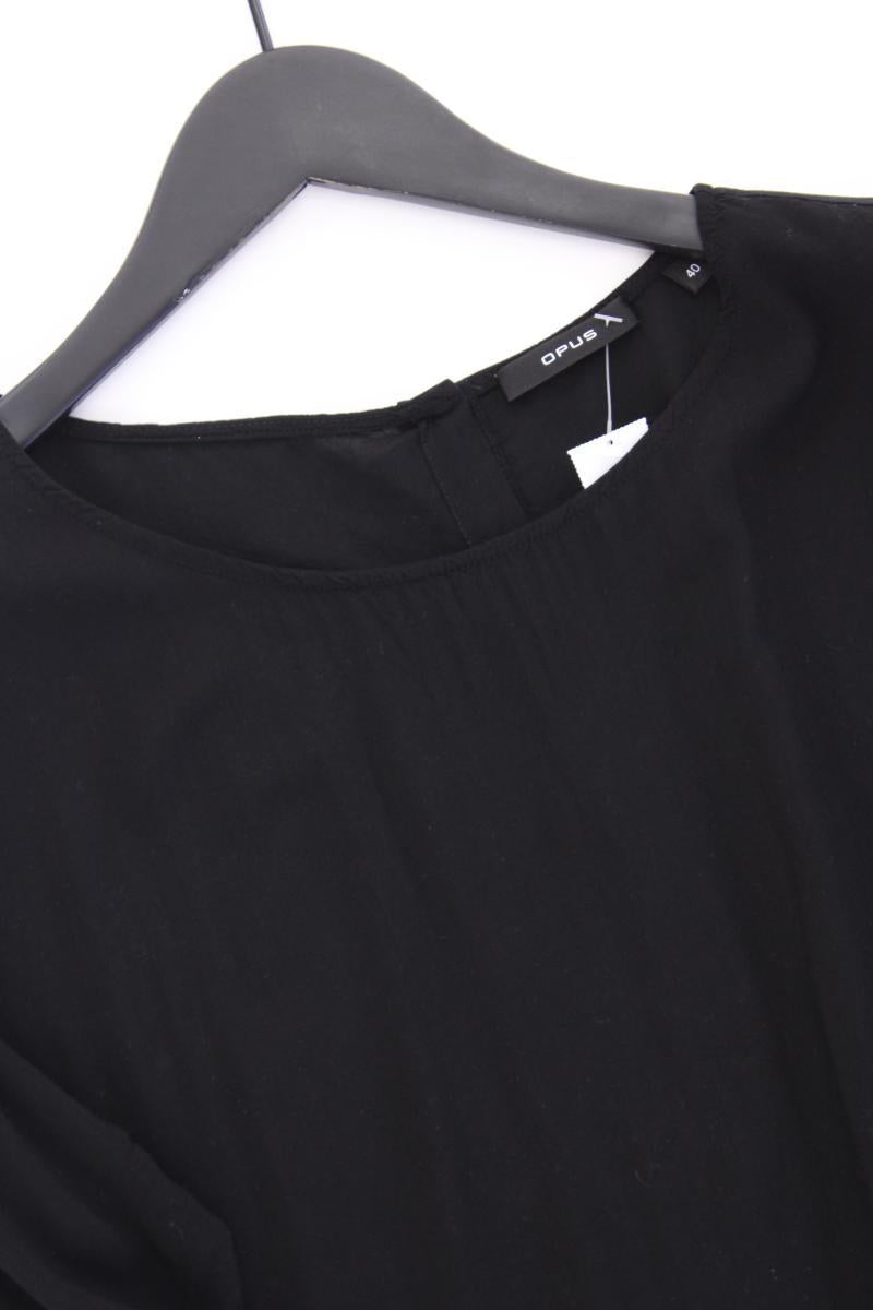 Opus Bluse Modell Fanike Gr. 40 neuwertig Kurzarm schwarz aus Viskose