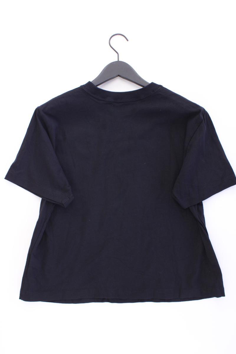 Calvin Klein Printshirt Gr. L Kurzarm schwarz aus Baumwolle