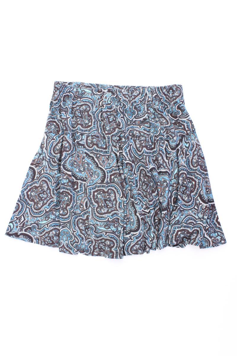 Lascana Skort Gr. 42 mit Paisleymuster blau aus Viskose